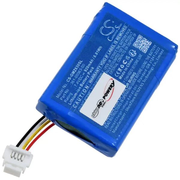 Akku ersetzt Garmin 361-00063-00, 7.4V 920mAh