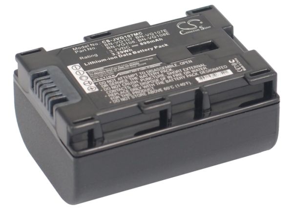 Akku passend für JVC Z-HD500BUS, GZ-MS230AG 890mAh