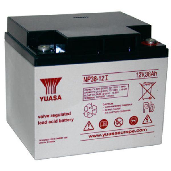 Bleibatterie Yuasa NP38-12I 12V 38Ah