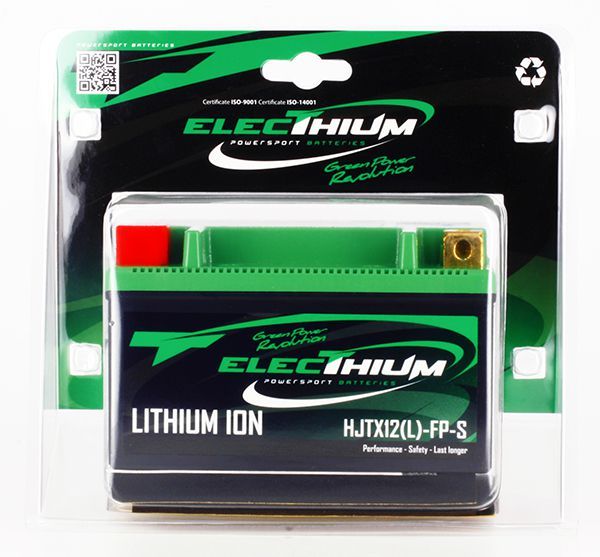 Electhium YTX12-BS, YTX12A-BS, YB12B-B2 Lithium-Ion Batterie