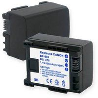 Akku passend für Canon Legria FS19, HF M46, G10 800mAh
