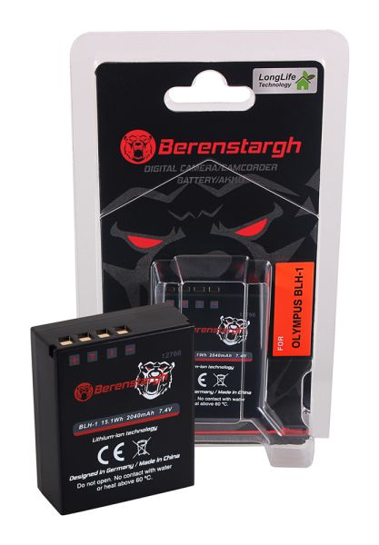 BERENSTARGH Akku ersetzt Olympus BLH-1 2040mAh