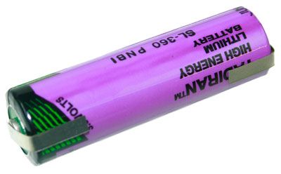 Tadiran SL-360/T AA Lithium Batterie 2400mAh mit Lötfahne