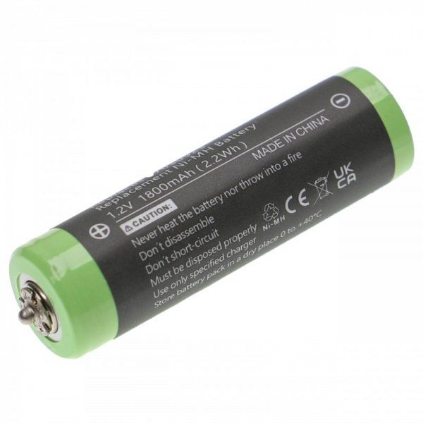 Akku ersetzt Braun 67030165, 67030834, 67030923, 1.2V 1800mAh