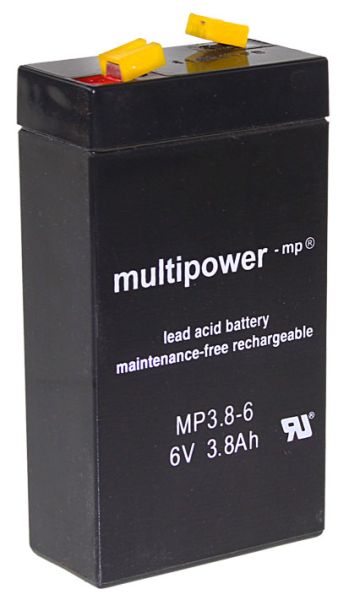 Multipower MP3.8-6 Akku für Alarmtechnik, Notstrom