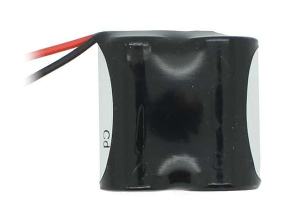 Notleuchtenakku NiCD 2.4V 1800mAh F1x2 Sub-C mit 200mm Kabel einseitig
