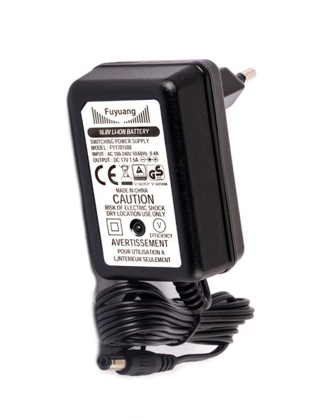 Fuyuang 14.4V-14.8V, 4S Li-Ion (16.8V) 1.5A Ladegerät mit DC Stecker 5.5x2.1mm