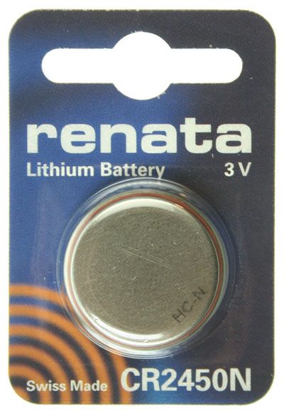 Renata CR2450N 3V Lithium Knopfzelle 1 Blister