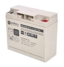 Battery-Direct SBY-AGM-12-17, 12V 17Ah Akku, AGM Bleiakku, Pol B1