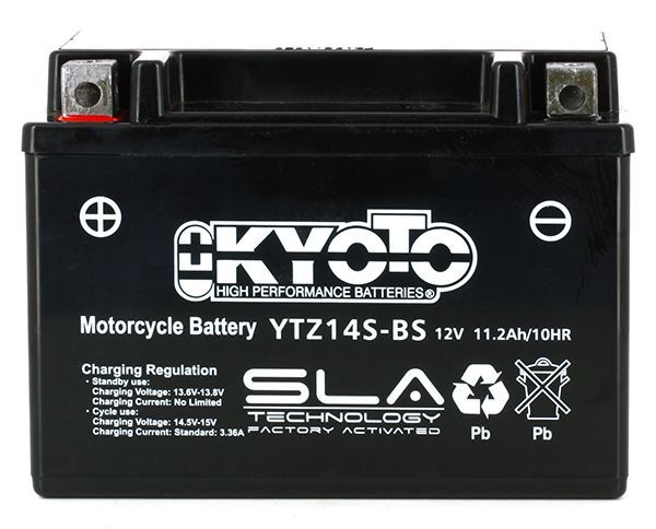 Kyoto SLA GTZ14S, TTZ14SBS, 0097251P2 12V 11.2Ah