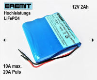 12V 2Ah F1x4 flacher LiFePO4 Akku mit BMS XT-60 Stecker 12V 2Ah F1x4 flacher LiFePO4 Akku mit BMS XT-60 Stecker